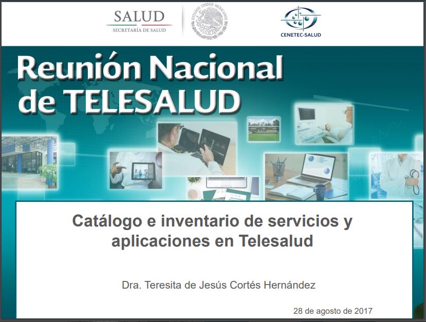 Catálogo e inventario de servicios y aplicaciones en Telesalud